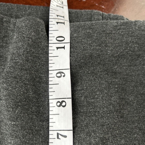 J Jill Pants XL 36x28 Grey Ponte Slim Leg Mid Rise Stretch Pull On Dress Slacks - Picture 6 of 8